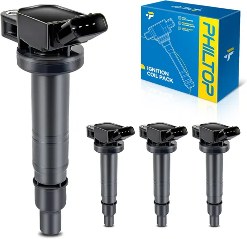 Vista 54 de PHILTOP Paquete de Bobina de Encendido para Tundra Sequoia 4Runner GX470 LS430 SC430 Land Cruiser LX470 GS430, Paquete de Bobina de Encendido UF230