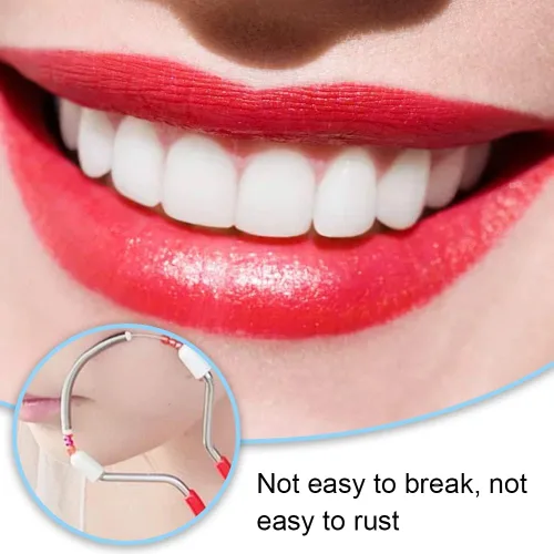 Vista 2 de Paquete de 4 depiladoras faciales para mujeres, removedor de vello facial con mango, depiladora de primavera para hombres, herramienta de belleza
