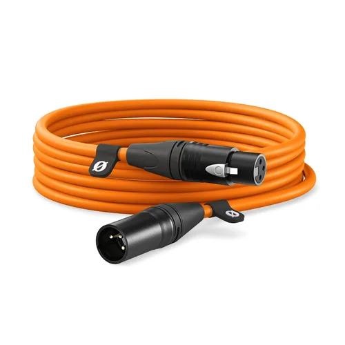 Vista 7 de RØDE XLR-3 Cable XLR Premium (3m, Negro)