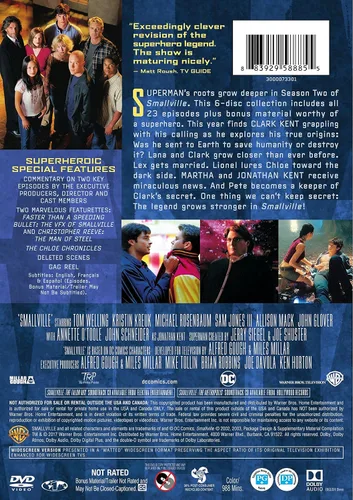 Vista 2 de Smallville The Complete Second Season (DVD) ( New Repackage)