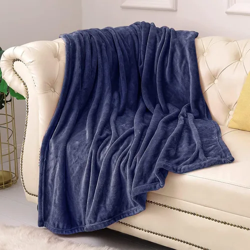 Vista 49 de KMUSET Manta de Tiro Súper Suave Premium de Franela de Forro Polar Sedosa Tamaño de Tiro Beige Microfibra Manta Ligera para Uso en Todas