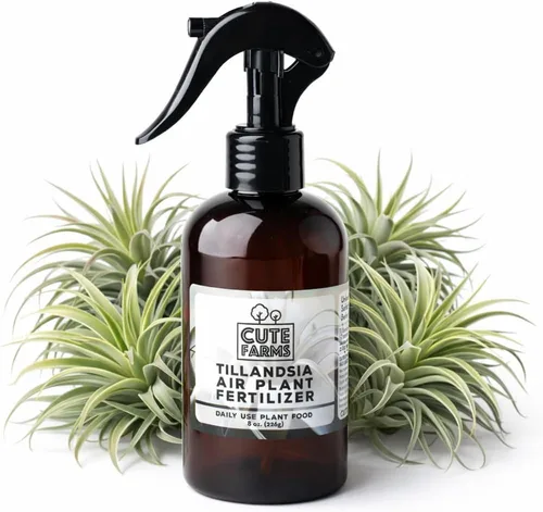 Vista 7 de Cute Farms Tillandsia - Fertilizante para plantas de aire, fórmula suave de uso diario, nutrientes formulados para plantas de aire