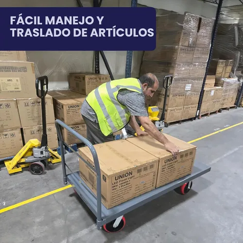 Vista 7 de 5Seconds Carrito de plataforma, capacidad de 3300 libras, placa de diamante Carrito de diamantes-gris
