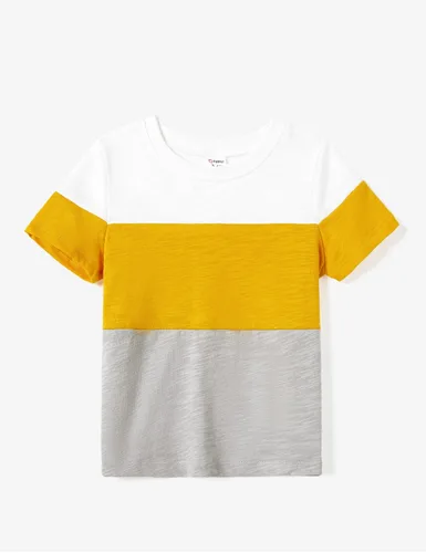 Vista 3 de PATPAT Conjunto de camiseta de manga corta con estampado floral para madre e hija