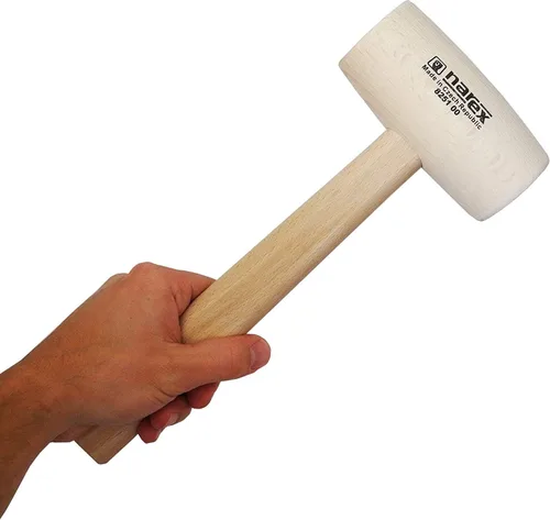 Vista 3 de Narex Mazo para tallar madera de haya, 11 oz (300 g), 12 pulgadas, haya europea sin terminar