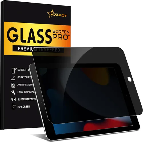 Vista 9 de Protector de pantalla de privacidad para iPad de 6ª generación 9.7 pulgadas, película de vidrio templado privada para iPad de 5ª generación 9.7