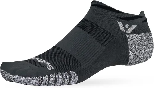 Vista 19 de Swiftwick - Calcetines antideslizantes para correr FLITE XT invisibles, calcetines de golf, máxima estabilidad Negro