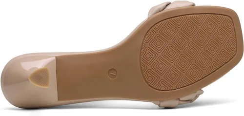 Vista 5 de DREAM PAIRS Zapatos de tacón de aguja para mujer, punta cuadrada abierta, cómodos, tacones bajos para gatito, sandalias de vestir sexy, para fiesta