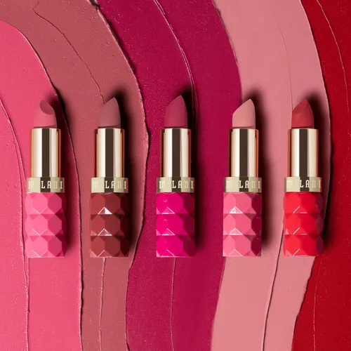 Vista 5 de Milani Color Fetish Matte Lipstick for Women Long Lasting Lip Color - Peony Peonía 310
