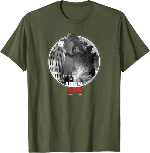 Vista 4 de Godzilla 1954 Icons of Toho - Camiseta pequeña Negro