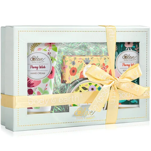 Vista 14 de BODY & EARTH # LOVE Set de Regalo de Crema de Manos Conjuntos de Loción de Manos para Mujeres Regalo, Paquete de 6 Crema de Manos de Reparación