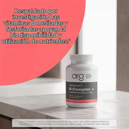 Vista 5 de MethylPro Complejo B con L-metilfolato 5 mg, 30 cápsulas