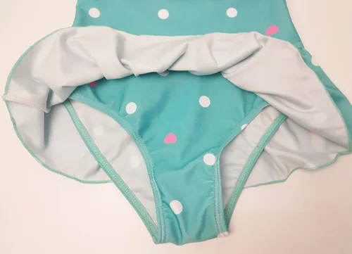 Vista 15 de Jastore - Traje de baño de una pieza para niñas bebés con diadema