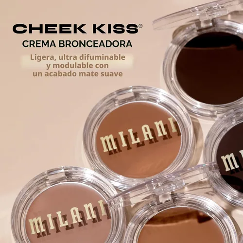 Vista 3 de Milani Crema Bronceadora Cheek Kiss 110 Hey Honey