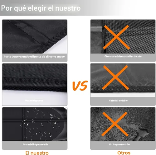 Vista 6 de XHYANG Protector de asiento de automóvil, protectores de asiento de automóvil para bebé, impermeable, duradero, tela 600D para niños, funda para 1