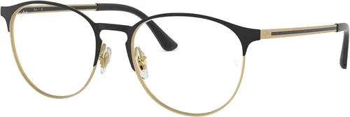 Vista 2 de Ray-Ban RX6375 - Marco redondo de metal para gafas graduadas