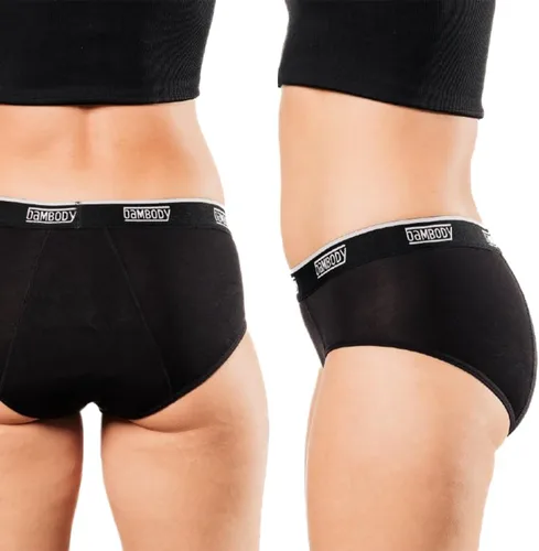 Vista 2 de Bambody Leakproof Hipster, Sporty Period Panties for Women and Teens - Protective, Active Wear - Smooth, Soft, Comfortable