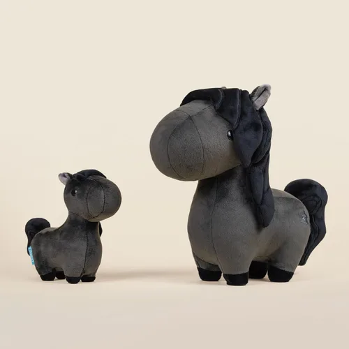 Vista 7 de Bellzi Caballo – Lindo juguete de peluche de 6.75 pulgadas – Suave y adorable regalo de peluche Horsi – Regalo perfecto para todas las edades – Mini