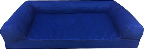 Vista 8 de dogbed4less Sofá cama ortopédica de espuma viscoelástica de gel prémium con forro impermeable y funda de mezclilla, tumbona de 47 x 29 pulgadas