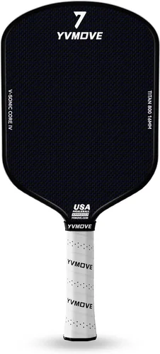 Vista 12 de Pickleball Paddles USAPA Approved Raw Carbon Fiber Face Max Control & Effortless Power 16MM Core Anti-Shock Intermediates to Pros