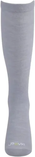 Vista 2 de JAVIE - Calcetines de compresión ligeros de lana merina, cómodos, graduados, de 15 a 20 mmHg, medias altas hasta la rodilla para mujeres y hombres
