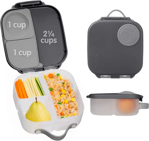 Vista 25 de b.box Mini lonchera de Batman, recipientes para aperitivos para niños, reutilizable, pequeña caja Bento para el almuerzo, contenedor de aperitivos