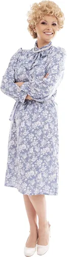 Vista 2 de The Golden Girls - Disfraz de cosplay para adultos, con licencia oficial de rosa, talla XXL, Azul