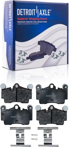 Vista 86 de Detroit Axle - Pastillas de Freno Delantero Izquierdo Reemplazo de Pinza de Disco para Ford Fusion Mazda 6 Lincoln MKZ Mercury Milan 2006-2012