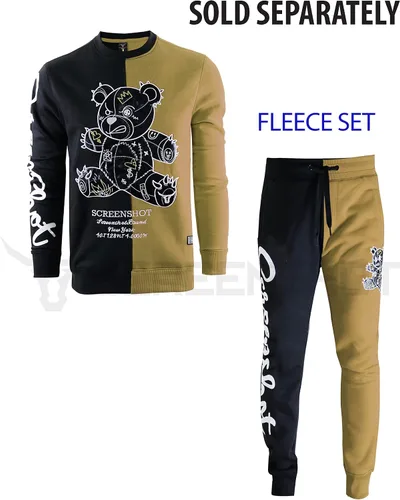 Vista 128 de SCREENSHOT Sudadera urbana de forro polar para hombre, diseño de dibujos animados de animación, parche bordado de gel