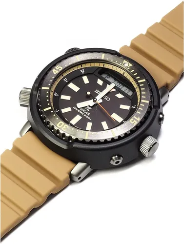 Vista 4 de Seiko Prospex Arnie Urban Safari Solar Sports Divers 200M Reloj SNJ029P1 Negro - Buceador