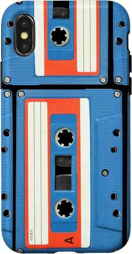 Vista 4 de iPhone 14 Cintas de casete Mixtapes 1980s Radio Music Case