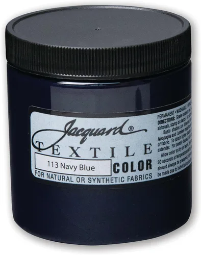 Vista 35 de Jacquard Pintura Textil 8 Oz Negro