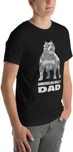 Vista 4 de So Sketchy American Bully Camiseta 100% algodón Camiseta Bulldog para hombres y mujeres Camiseta para propietarios de Bulldog