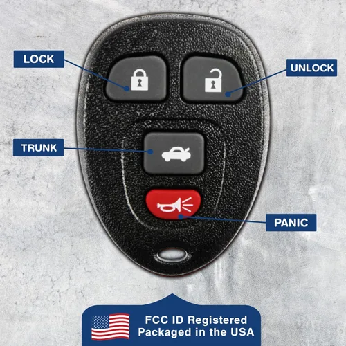 Vista 6 de KeylessOption Llavero remoto de entrada sin llave para 22733523 05 06 Chevy Cobalt Pontiac G6 Grand Prix Buick Allure Lacrosse 04 05 Chevy Malibu