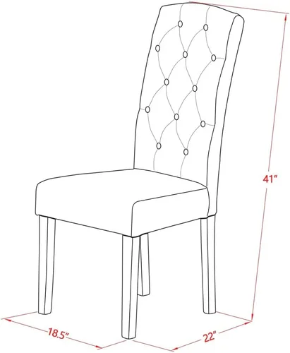 Vista 14 de East West Furniture DLCE3-BLK-21 - Juego de mesa de comedor de 3 piezas que contiene una mesa de comedor redonda con gotas y 2 sillas tapizadas