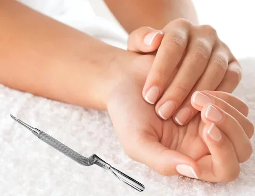 Vista 7 de 24 piezas de agarre cómodo, fácil agarre, ergonómicamente en ángulo curvado, empujador y limpiador de cutículas de 5 pulgadas, empujador y limpiador