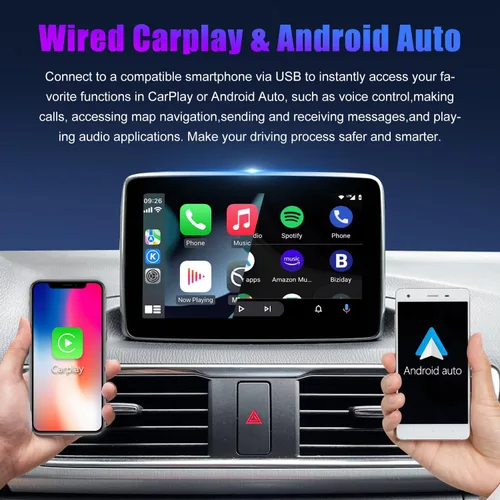Vista 2 de Tipo C Mazda Apple CarPlay y Android Auto HUB OEM Kit de reequipamiento USB para Mazda 2/3/6/CX3 CX5/CX8/CX9/MX5/Miata 2014-2019 con sistema MZD