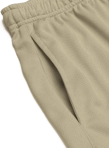Vista 5 de COOFANDY Paquete de 3 pantalones cortos de entrenamiento para hombre, pantalones cortos deportivos de malla, ligeros, para culturismo, con bolsillos