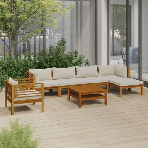 Vista 49 de Juego de 5 piezas para patio con cojín, juego de muebles de sofá, resistente a la intemperie, adecuado para uso en exteriores, requiere montaje Gris