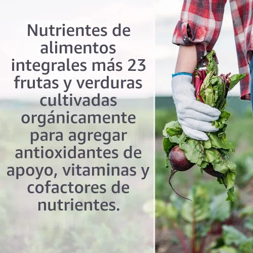 Vista 3 de Garden of Life Complejo de vitamina B, 60 cápsulas veganas, vitaminas de alta potencia para energía y metabolismo con B6, folato y B12 como