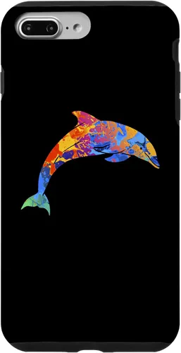 Vista 9 de iPhone 15 Dolphin Lover - Linda funda de delfines de animales oceánicos
