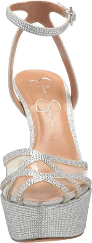 Vista 2 de Jessica Simpson Zapatos de tacón con plataforma adornada Oluina para mujer
