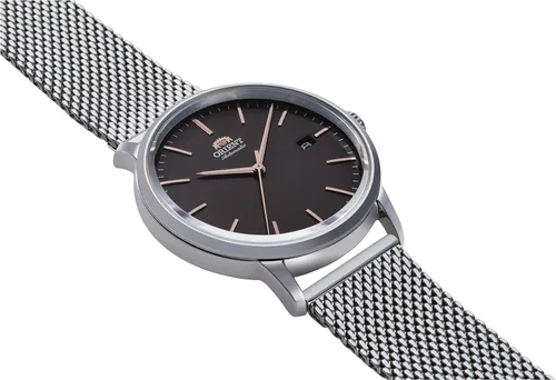 Vista 4 de Orient Reloj contemporáneo RA-AC0E05N10B de acero inoxidable para hombre analógico automático