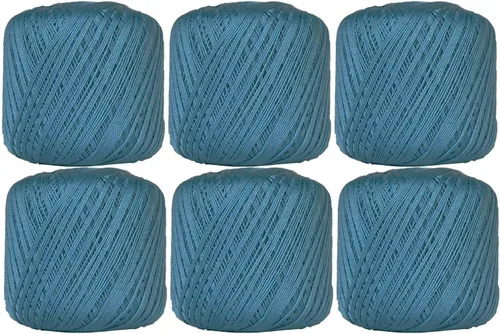 Vista 24 de Hilo de croché Threadart, 100 % algodón, talla 10 Soft pure cotton crochet thread for lace, doilies, amigurumi and crafts. Smooth finish with