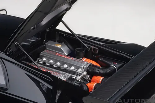 Vista 4 de AUTOart 79146 - Coches de juguete Diablo SV-R, modelo 1/18, color negro profundo