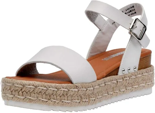 Vista 2 de CUSHIONAIRE Melissa - Sandalias de cuña tipo alpargata para mujer