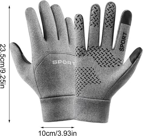 Vista 5 de Guantes eléctricos Ropa de mano con calefacción USB, interior de forro polar impermeable a prueba de viento Ciclismo al aire libre, deportes