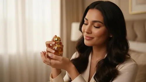 Vista 6 de Golden Sand – Perfumes unisex de aceite de perfume roll-on de 0.3 fl oz Fragancia oriental dulce y afrutada con mandarina, melocotón, vainilla