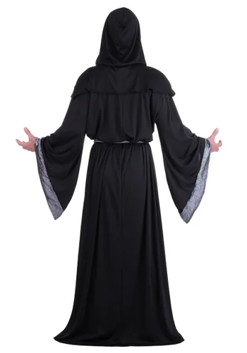 Vista 2 de Túnica de disfraz de Mago del Tribunal Oscuro Regio para Hombre Multicolor