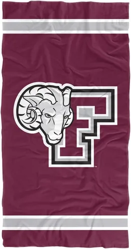 Vista 222 de LOGOVISION Manta Abilene Christian University, 30 x 60 pulgadas, logotipo primario CottonFront/PolyBackBeachTowel